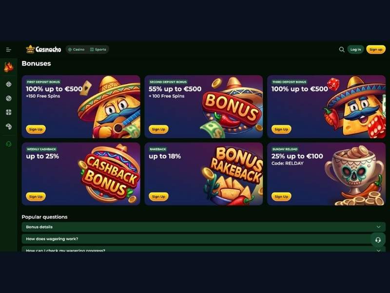 Zahlungen mobile App und Sicherheit bei Casinacho Casino Nacho Casino für Deutschland